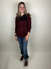 Load image into Gallery viewer, Red Plaid - Patsy Ray