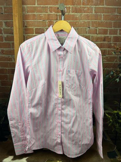 Pink Lavender Stripe Kirby Shirt