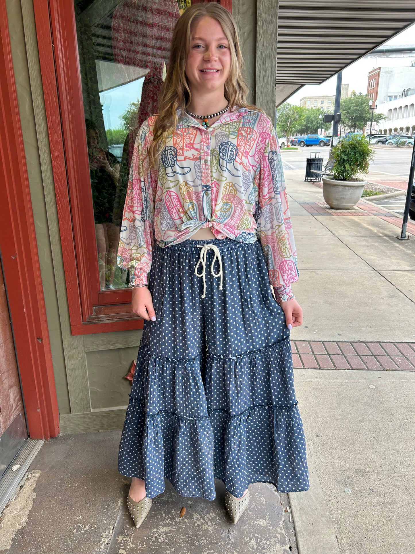 Polka Dot Pants