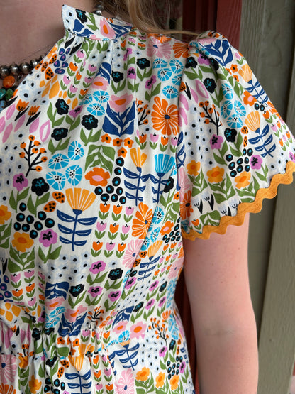 Petal Patchwork Dress