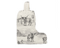 Linen Donkey Toile Boot Bag