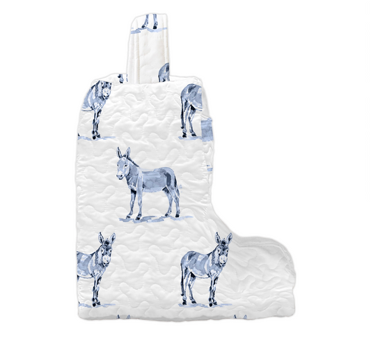 Blue Donkey Icon Boot Bag