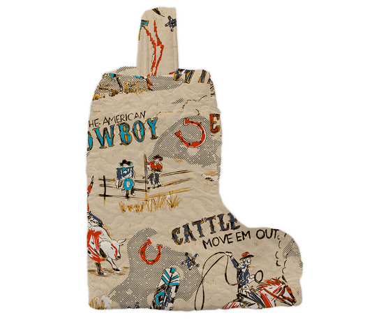 Linen Cattel Drive Boot Bag