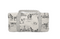 Black Donkey Toile Duffle Bag