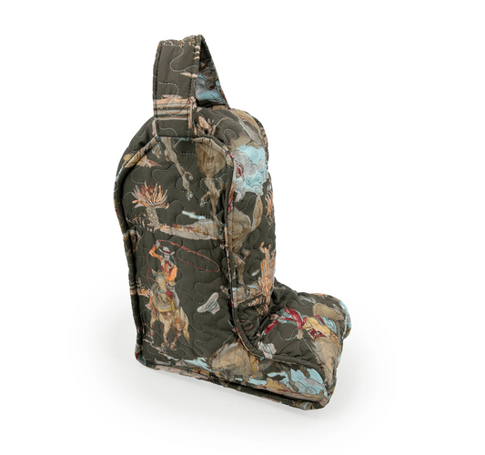 Charcoal Birdie Boot Bag