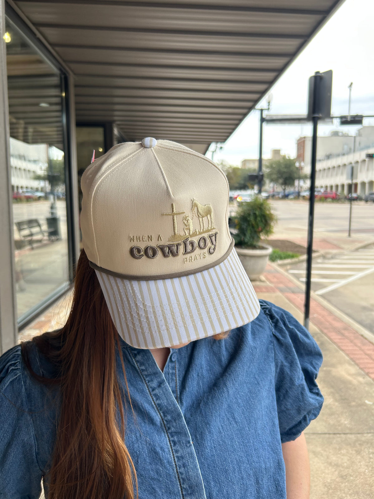 When a Cowboy Prays Cap