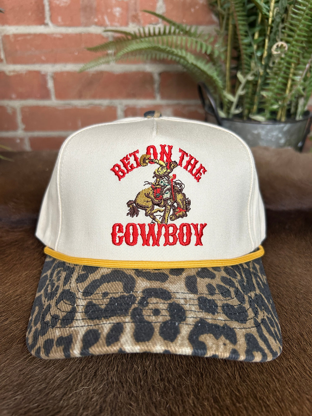 Bet on The Cowboy Cap