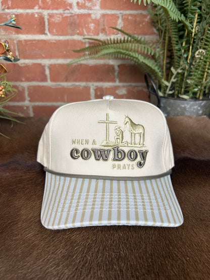 When a Cowboy Prays Cap