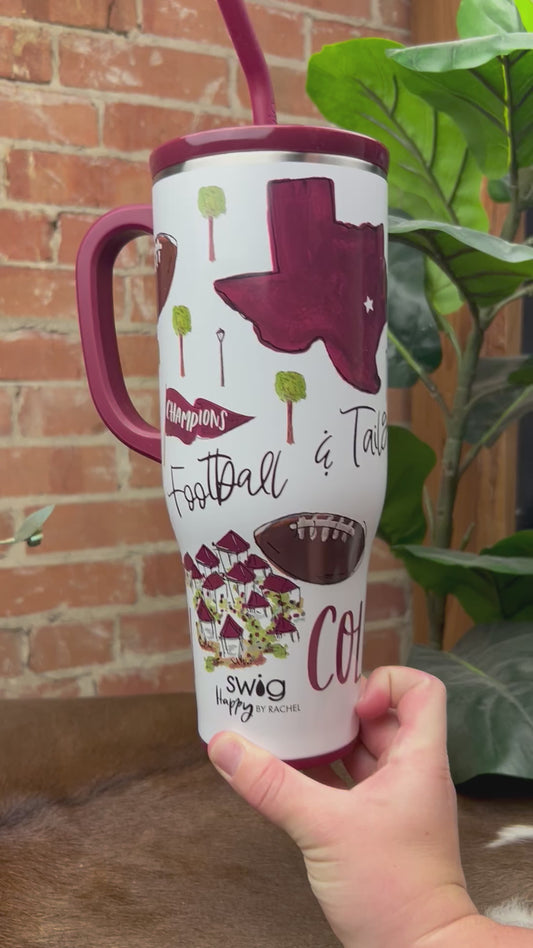 College Station Straw Tumbler