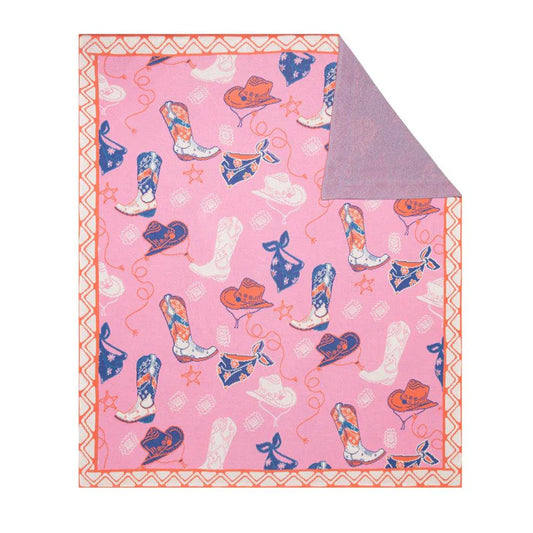 Prarie Rose Roundup Throw
