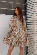 Load image into Gallery viewer, Fall Floral Dress