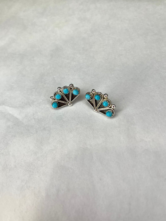 Small Fan Earrings