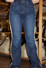 Load image into Gallery viewer, Fringe Flare Jeans