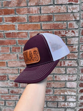 Load image into Gallery viewer, Texas Brands On Maroon Cap