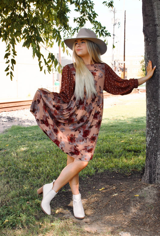 Bursting With Flowers Dress