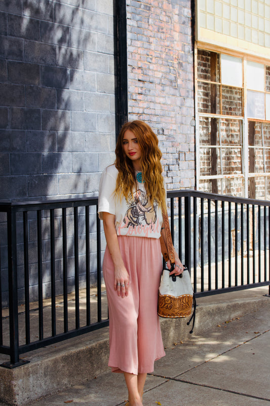 Linen Crop Pants