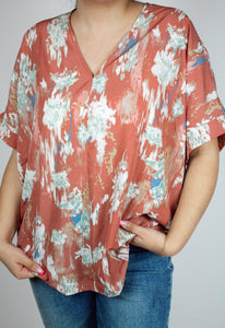 Color Washed Blouse