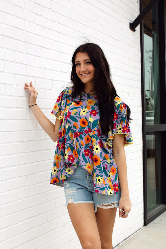 Flower Pop Top